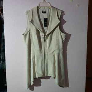 Faux Suede Bebe Vest